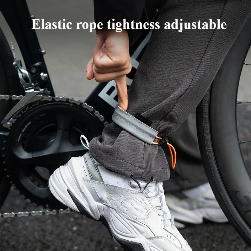 Mountain Biking Trousers - エマルジョン調整可能なバイク用パンツベルト、ハイウェイ・マウンテンライディング用レッグストラップ、アームストラップ