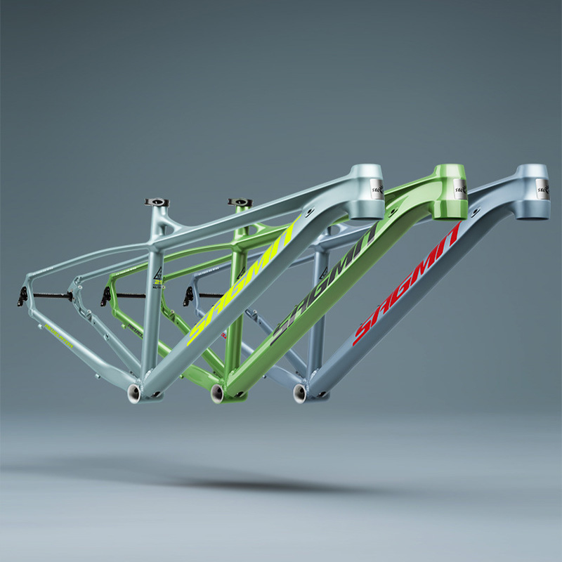 Mountain Biking Competition - 競技グレードのハードテイルマウンテンバイクフレーム軽量アルミニウム合金自転車フレームスルーアクスルフレームサイクリングアクセサリー