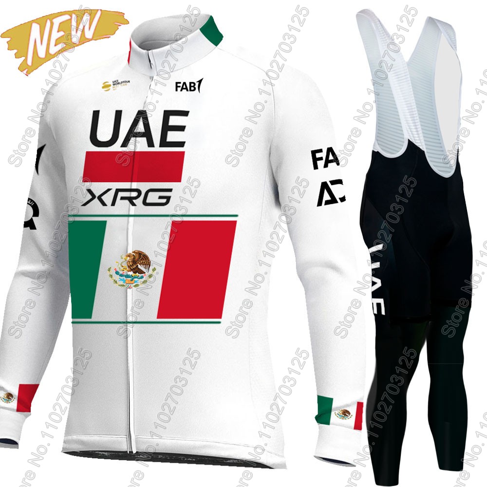 Mountain Biking Trousers - UAEチーム サイクリング 2026 メキシコ ジャージセット メンズ