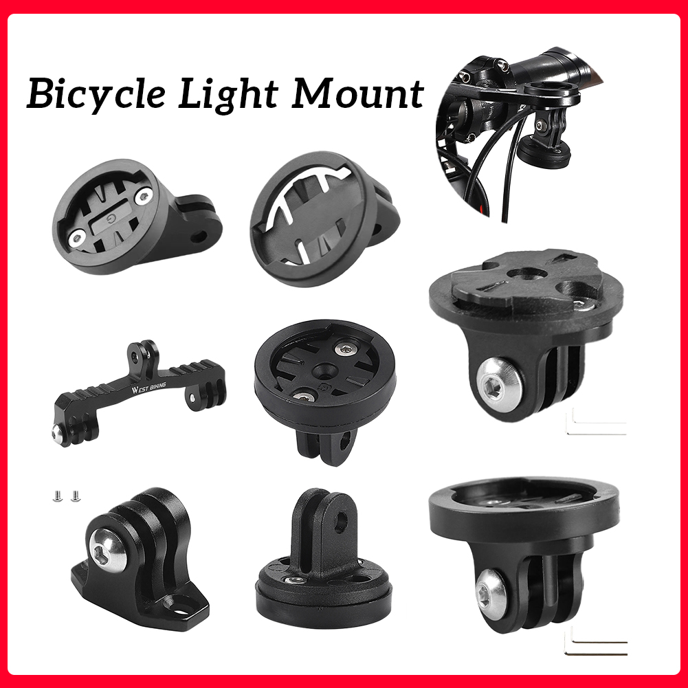 Mountain Biking Lights - バイクカメラマウントホルダーブラケットアダプター Garmin Gopro アルミ合金自転車カメラライトマウントバイクコンピュータホルダーアダプター
