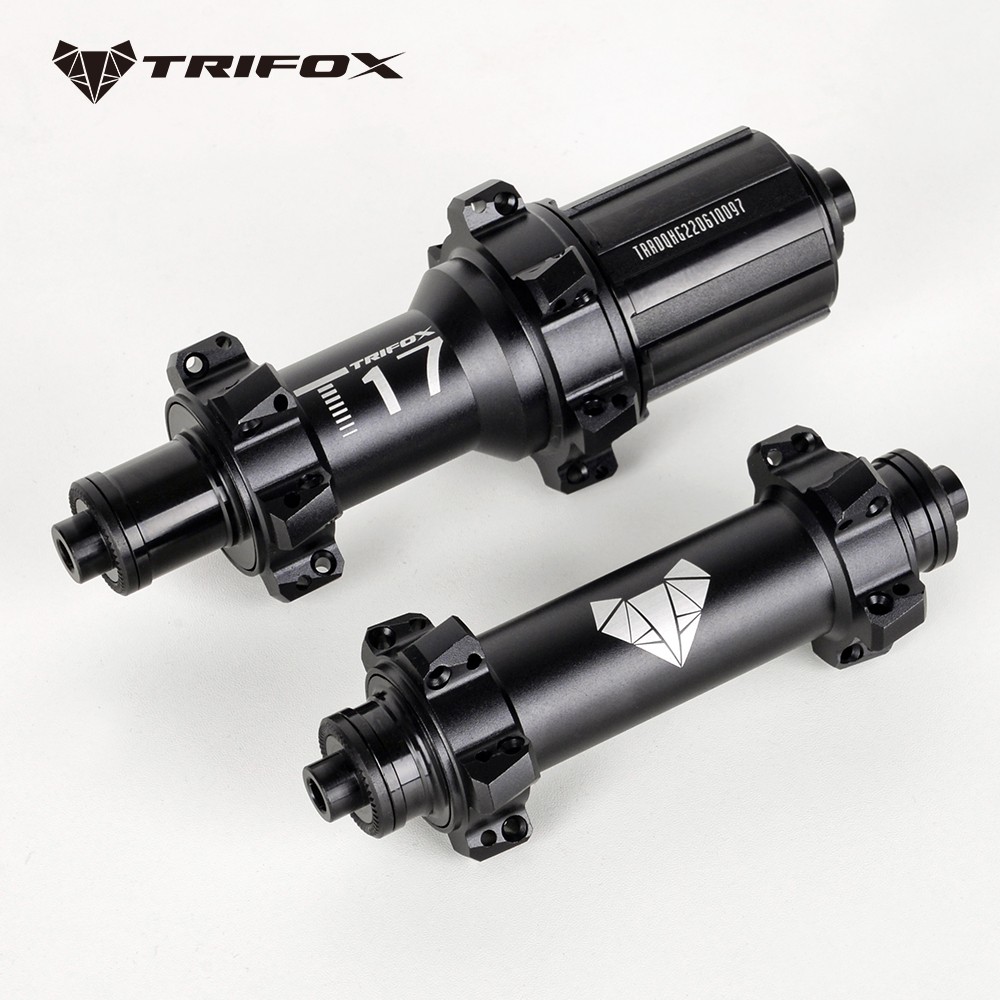 Cassette 11 Speed - Trifox-ロードバイク用ハブ,自転車,vブレーキ,フロント20スポーク,リア24スポーク,8, 9, 10, 11, 12スピードカセット,t17,6ベアリングと互換性があります