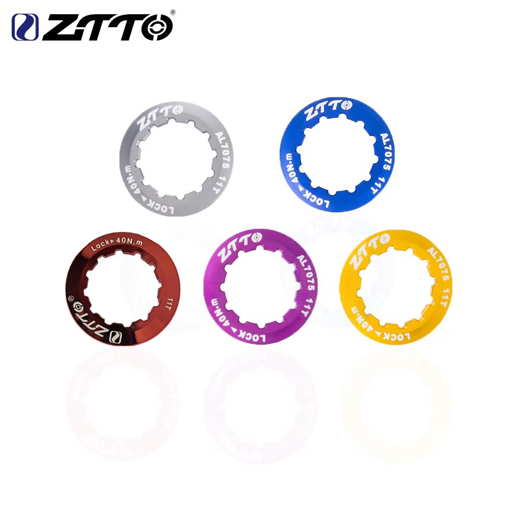 Cassette 11 Speed - ZTTO MTB ロードバイクカセットカバーロックリング 11T AL7075 超軽量キャップ