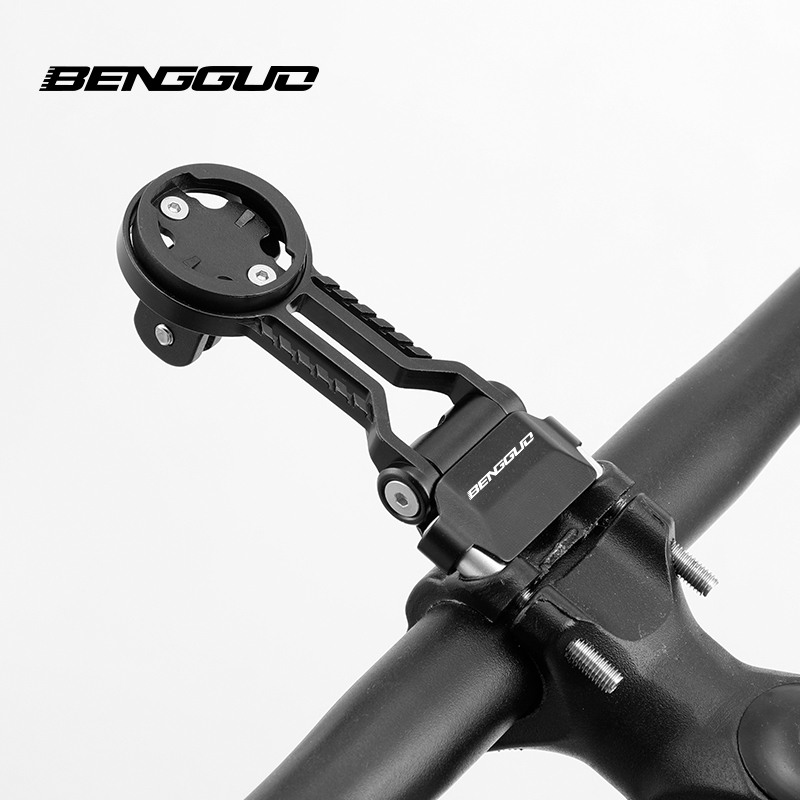 Mountain Biking Lights - バイクコンピュータマウントステム Gopro ライト GPS ホルダーハンドルバー延長道路自転車ストップウォッチ携帯電話サイクリングアクセサリー