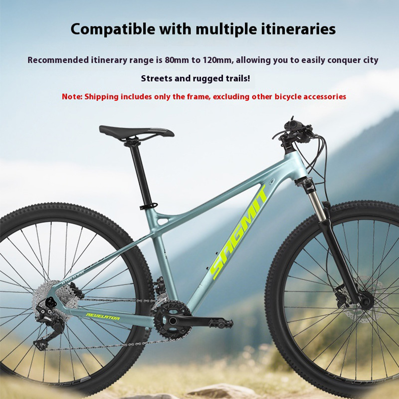 競技グレードのハードテイルマウンテンバイクフレーム軽量アルミ - Mountain Biking Competition のレビューと価格