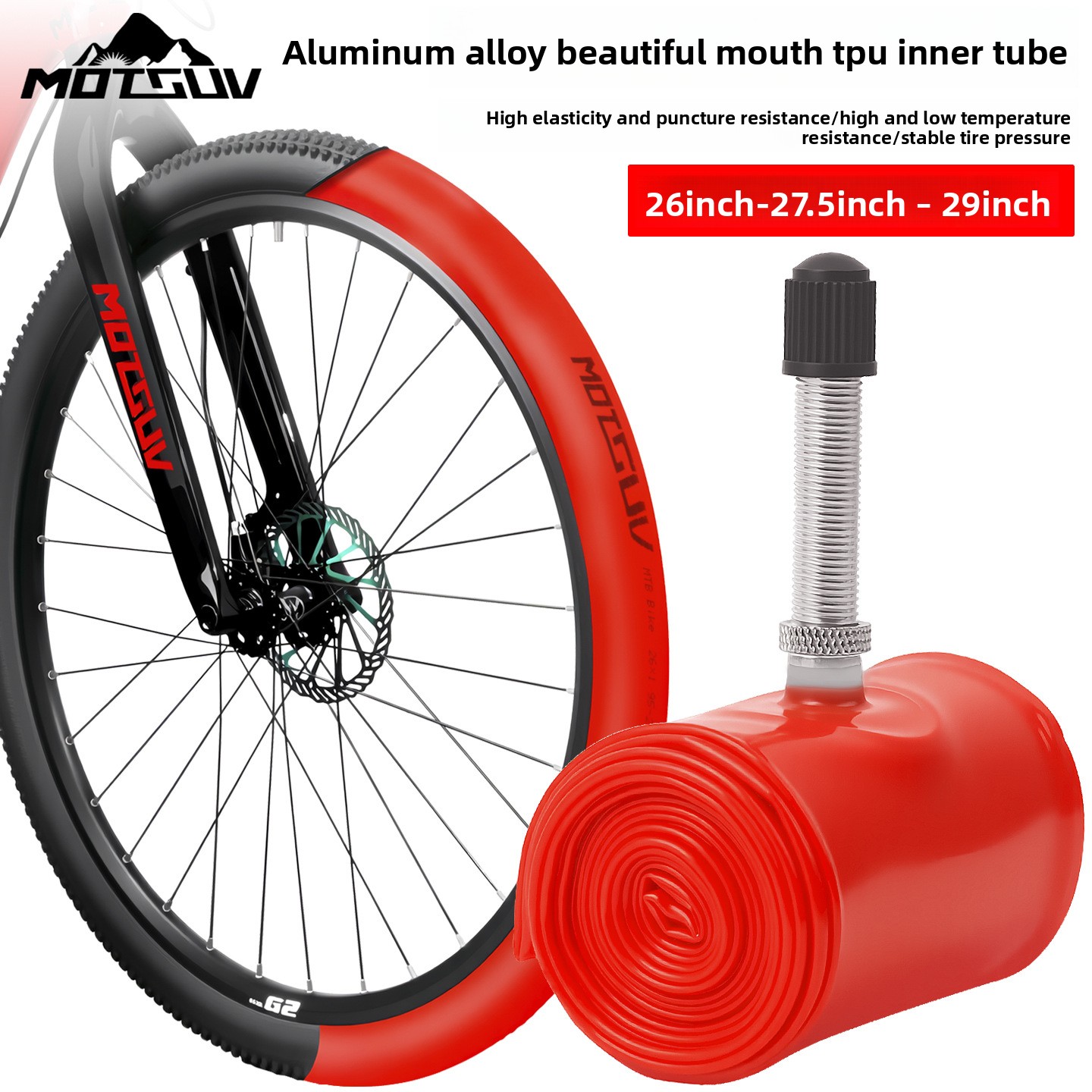 マウンテンバイクTPUインナーチューブ 26/27.5/29 - Mountain Biking Lights のレビューと価格