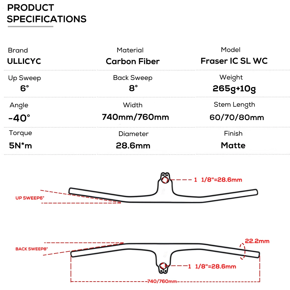 ロゴなし -40 °   FRASER IC SL WC ス - Mountain Biking Logo のレビューと価格