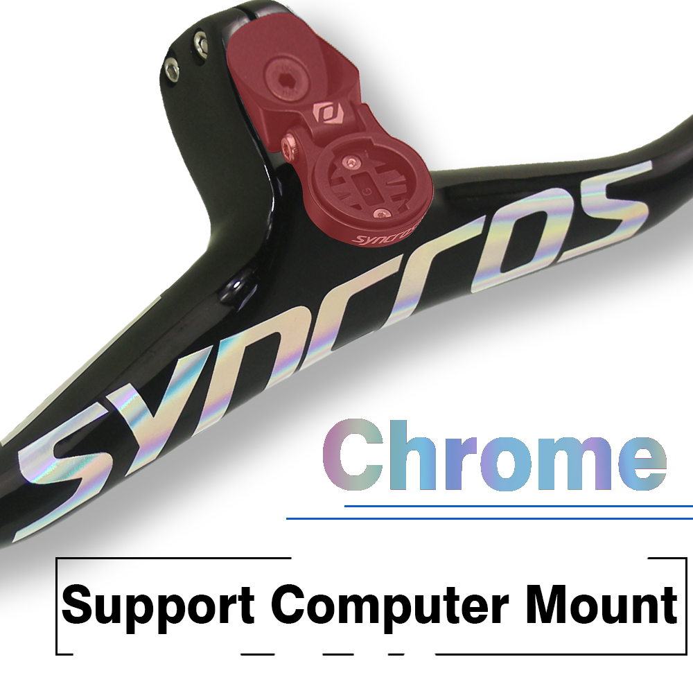 シンクロス クロームロゴ グロスカーボン一体型MTBハンドル - Mountain Biking Logo のレビューと価格