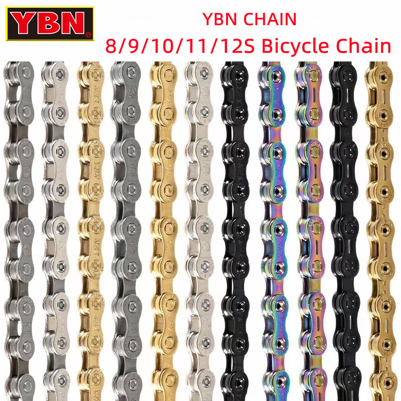 YBNバイクチェーン 10 11 12速 SLAシルバー ホ - Cassette 11 Speed のレビューと価格