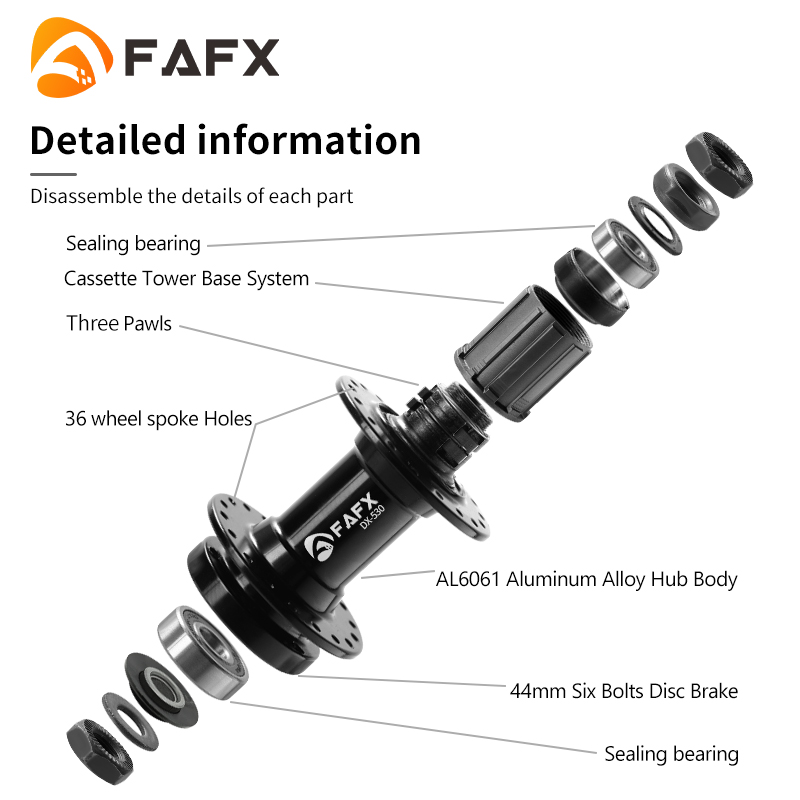Fafx-自転車チェーン用の穴付き32/36穴,自転車部品, - Cassette 11 Speed のレビューと価格