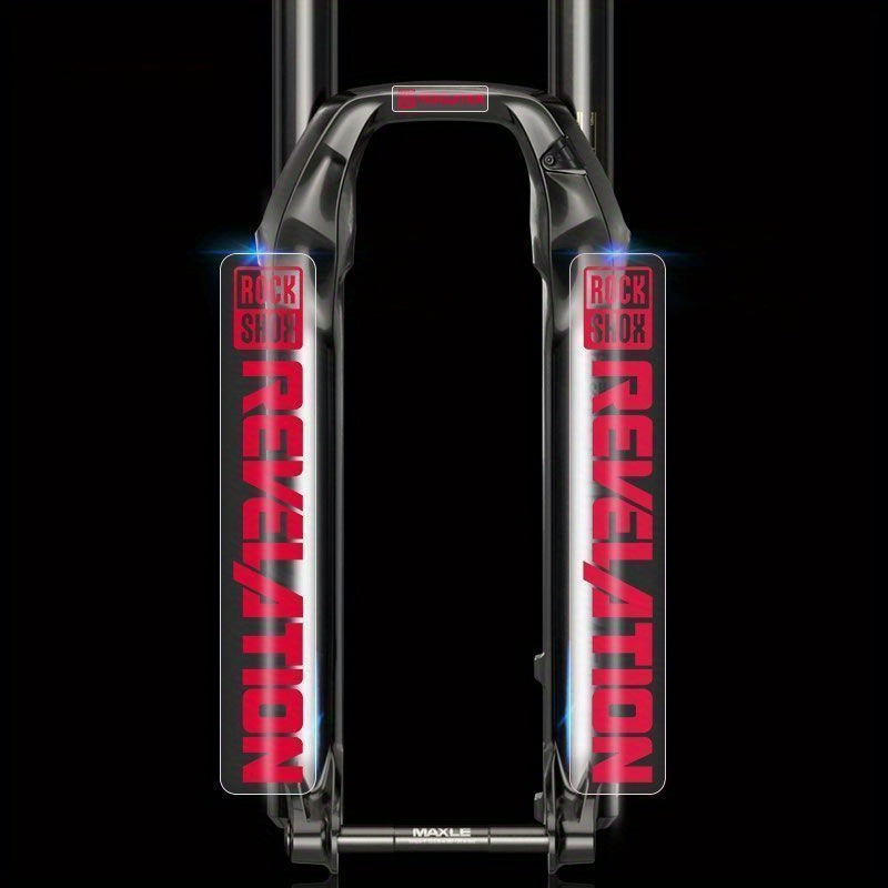 2 個 Rockshox バイクフォーク保護ステッカー ロゴ - Mountain Biking Logo のレビューと価格