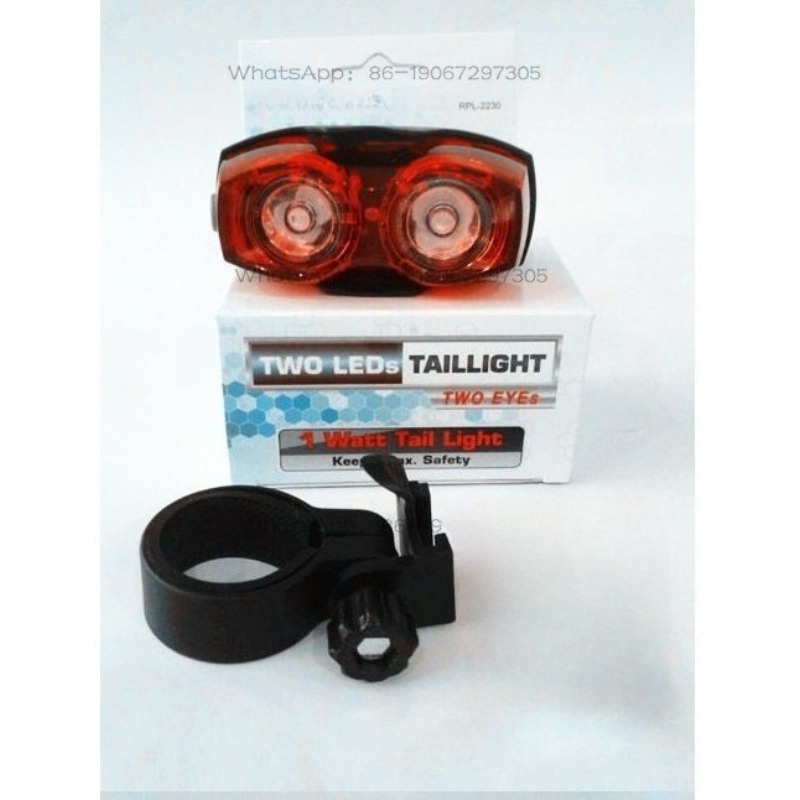 3個入り自転車テールライト、フラッシュマウンテンバイク警告灯 - Mountain Biking Lights のレビューと価格