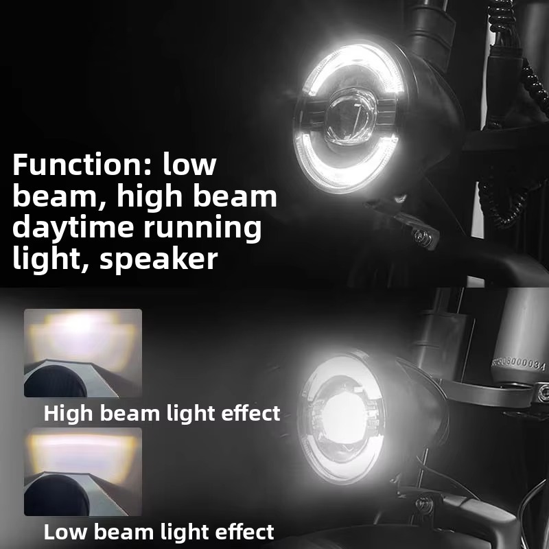 電動自転車用フロントスポットライト1個入り、ハイランニングラ - Mountain Biking Lights のレビューと価格
