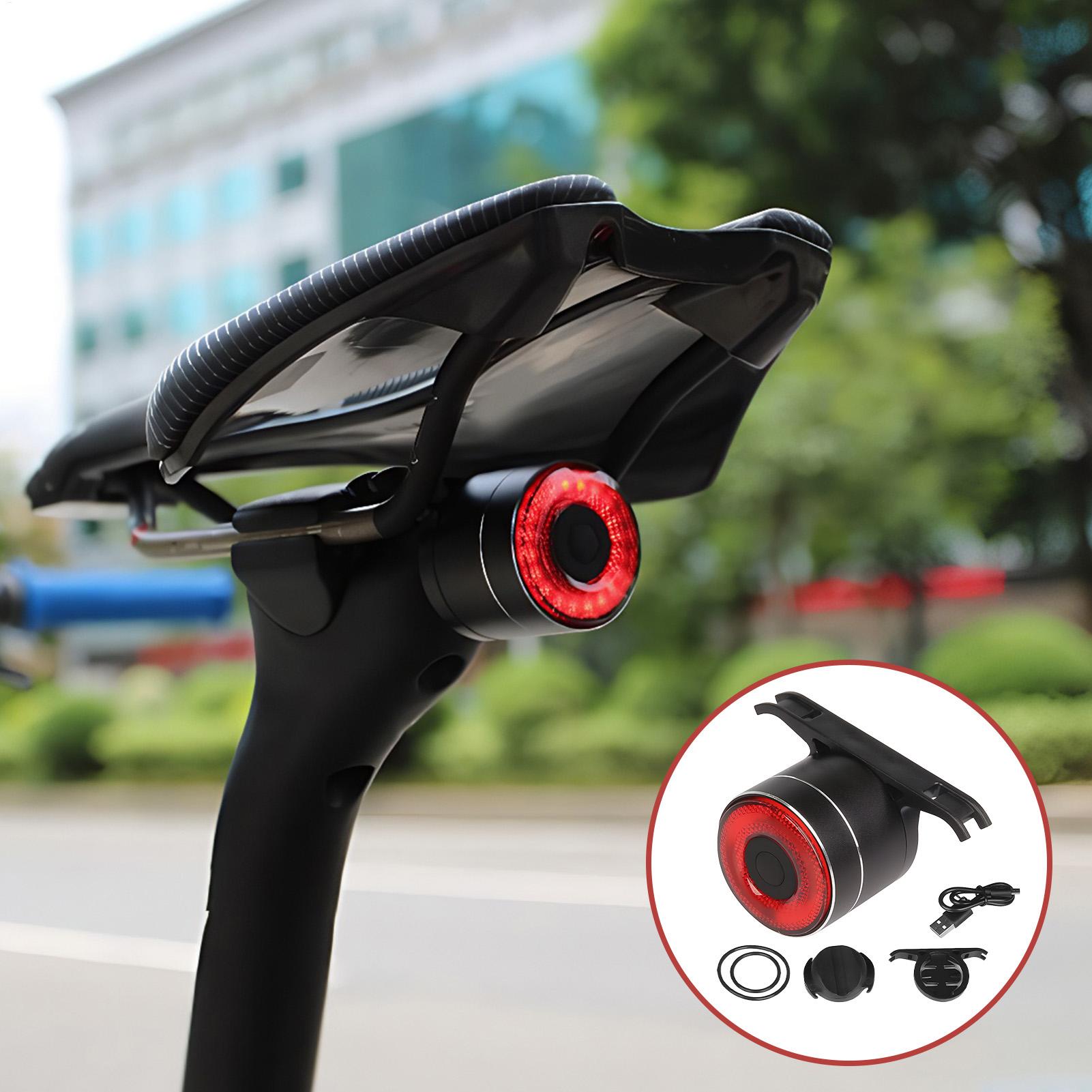 自転車リアライト スマートバイクテールセンシングライト サイ - Mountain Biking Lights のレビューと価格