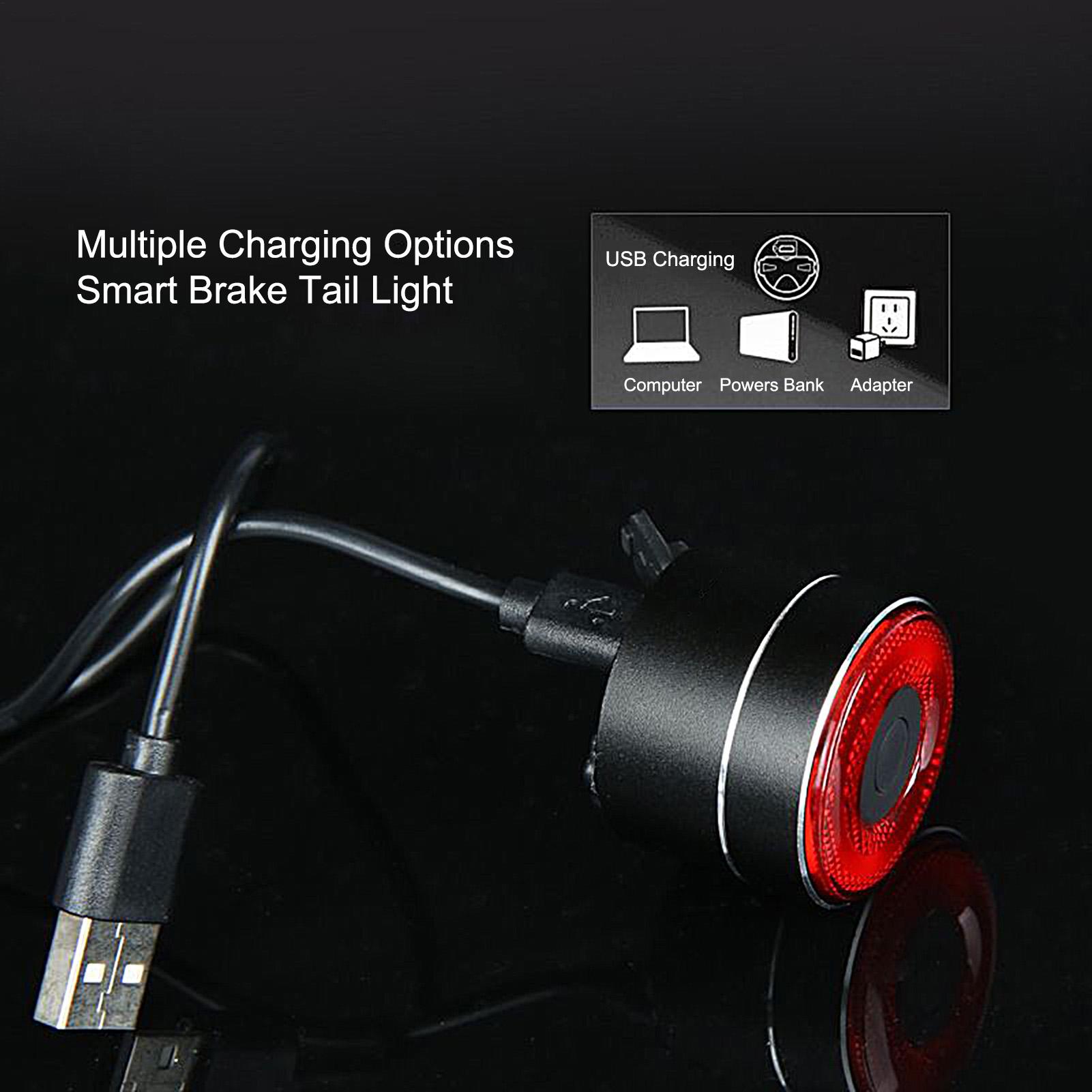 自転車リアライト スマートバイクテールセンシングライト サイ - Mountain Biking Lights のレビューと価格